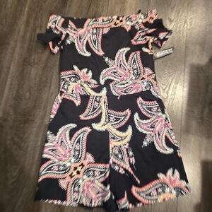 New York & Company Paisley Print Top